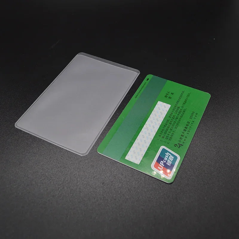 10-Pack Waterproof Card Protector Sleeves - Clear Rigid Holders for Pokemon TCG, MTG & Sports Cards