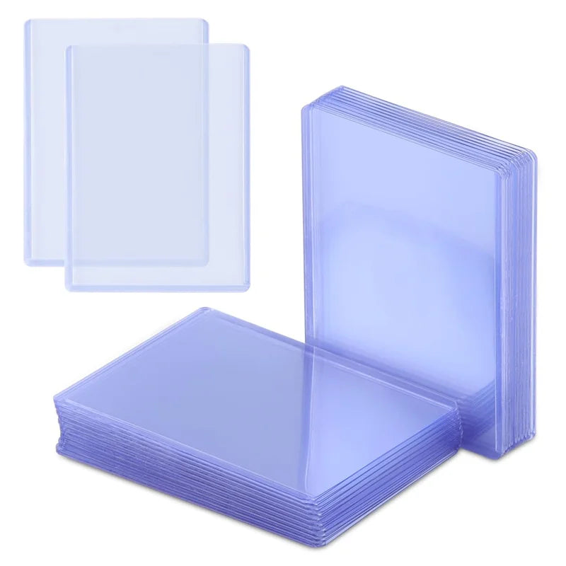 TCG Card Outer Protector Sleeves - Photocard & Game Card Folder for Pokemon, MTG, One Piece & Sports Cards