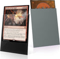 100-Pack Matte Trading Card Sleeves - Opaque Back for TCG Pokemon MTG
