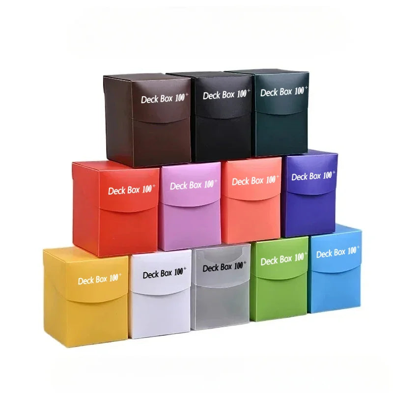 TCG Deck Box 100+ Cards - Commander Deck Holder with Divider for Pokemon, MTG, Yu-Gi-Oh & One Piece