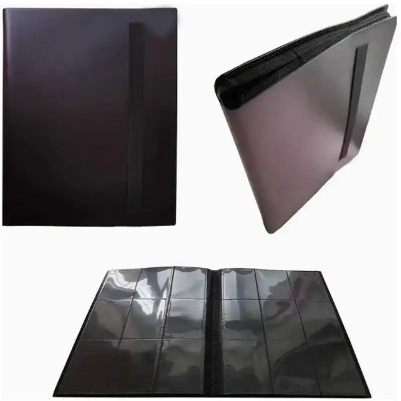 TCG Card Collector Holder Binder - 4/9/12-Pocket Portable Storage for Pokemon, MTG, Baseball & Sports Cards