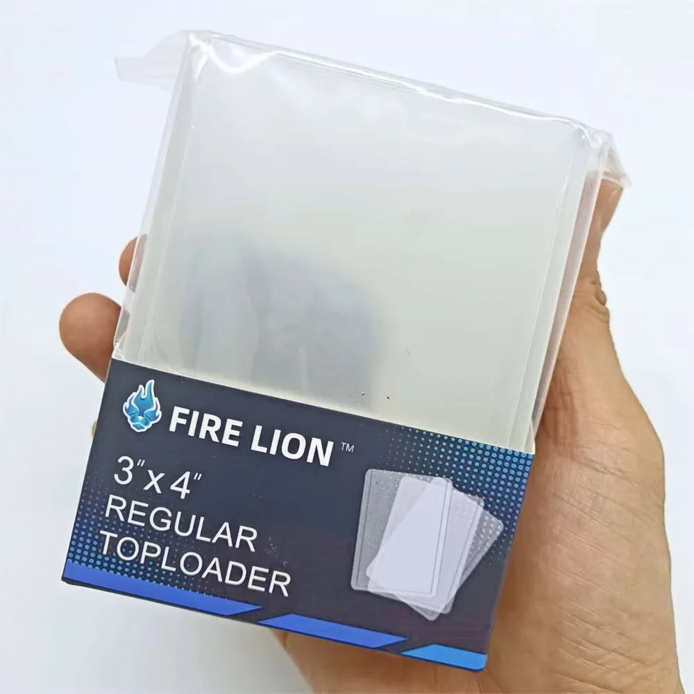 9-Pocket Toploader Binder - Holds 252+ Rigid Card Holders for Pokemon, MTG & TCG Cards