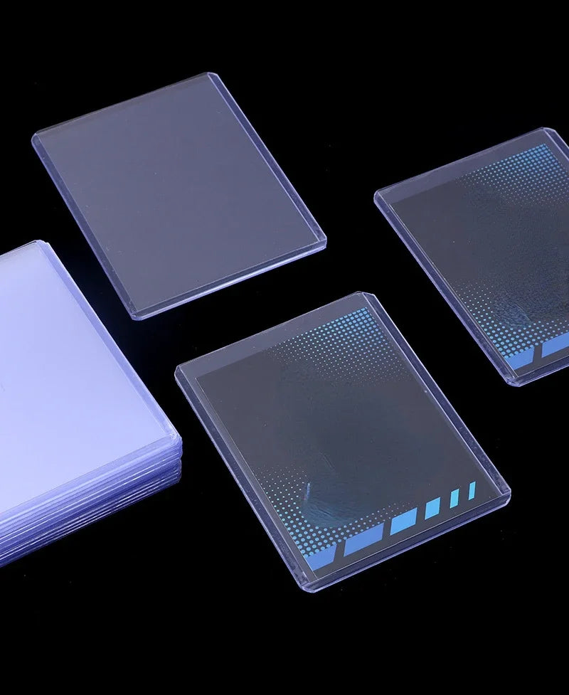 9-Pocket Toploader Binder - Holds 252+ Rigid Card Holders for Pokemon, MTG & TCG Cards