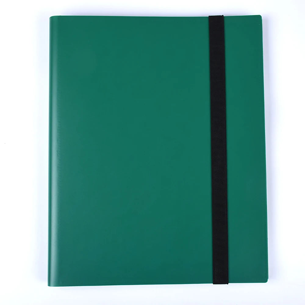 9-Pocket TCG Card Binder 360 Cards - Side-Loading Card Album for Pokemon, MTG, One Piece & Standard Cards