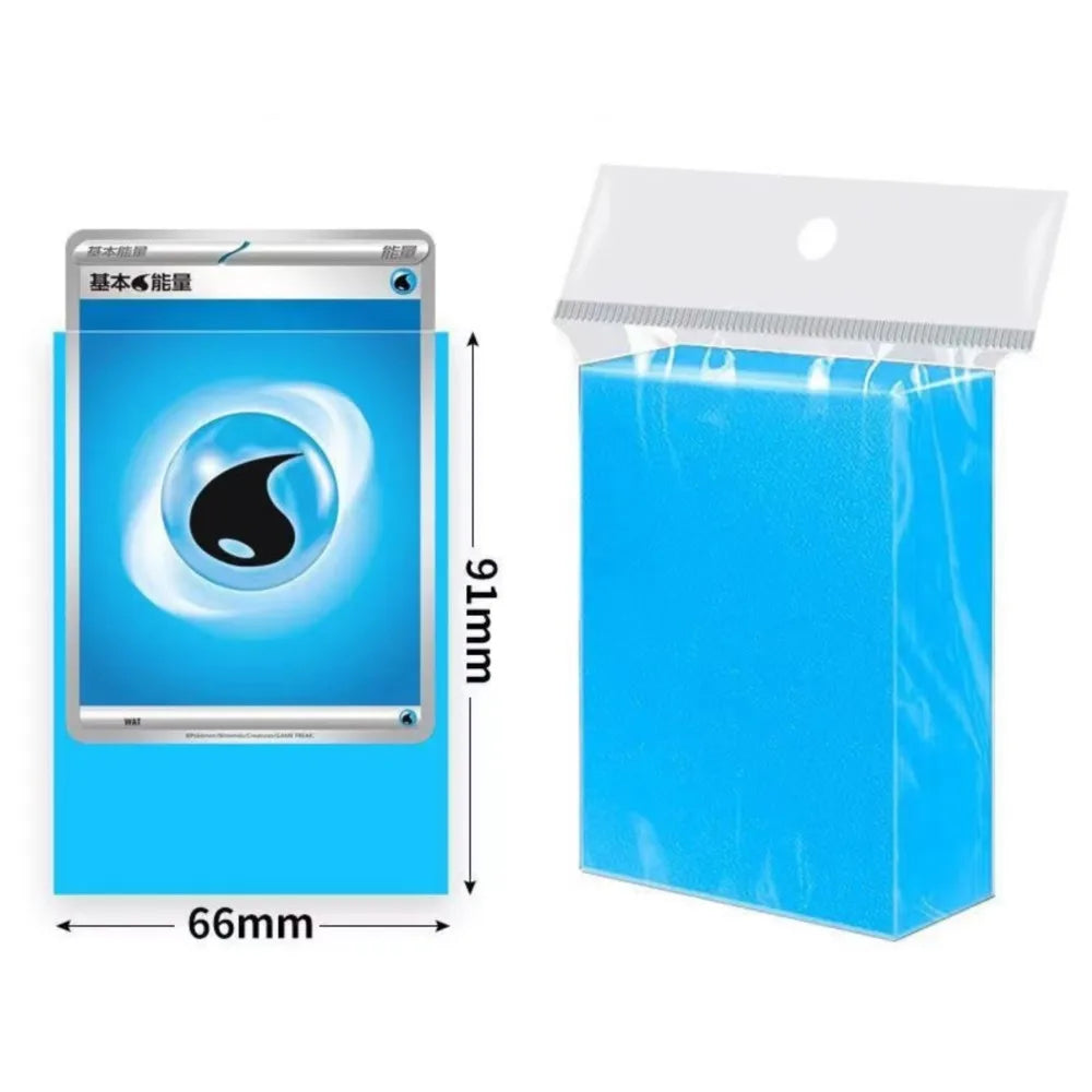 50-Pack Colorful TCG Card Sleeves 66x91mm - Tarot & Standard Card Protectors for Pokemon, MTG & Sports