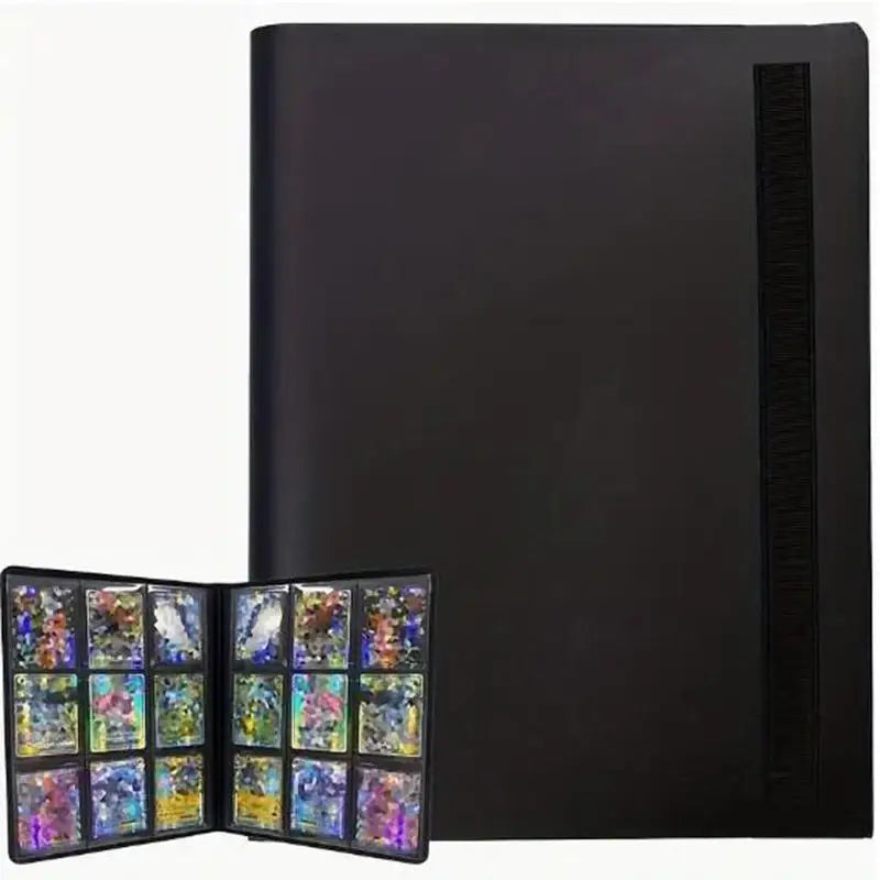 TCG Card Collector Holder Binder - 4/9/12-Pocket Portable Storage for Pokemon, MTG, Baseball & Sports Cards
