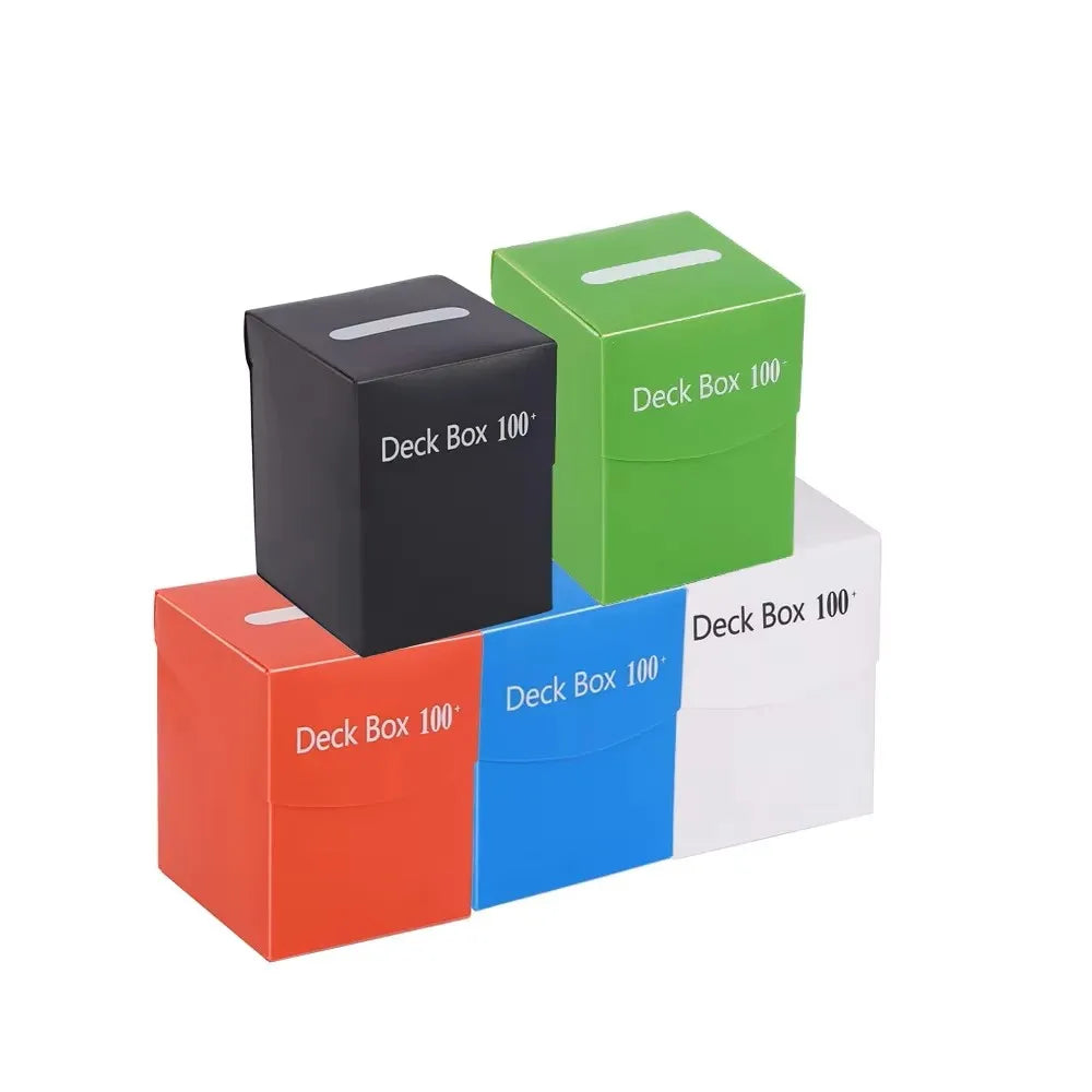 TCG Deck Box 100+ Cards - Commander Deck Holder with Divider for Pokemon, MTG, Yu-Gi-Oh & One Piece