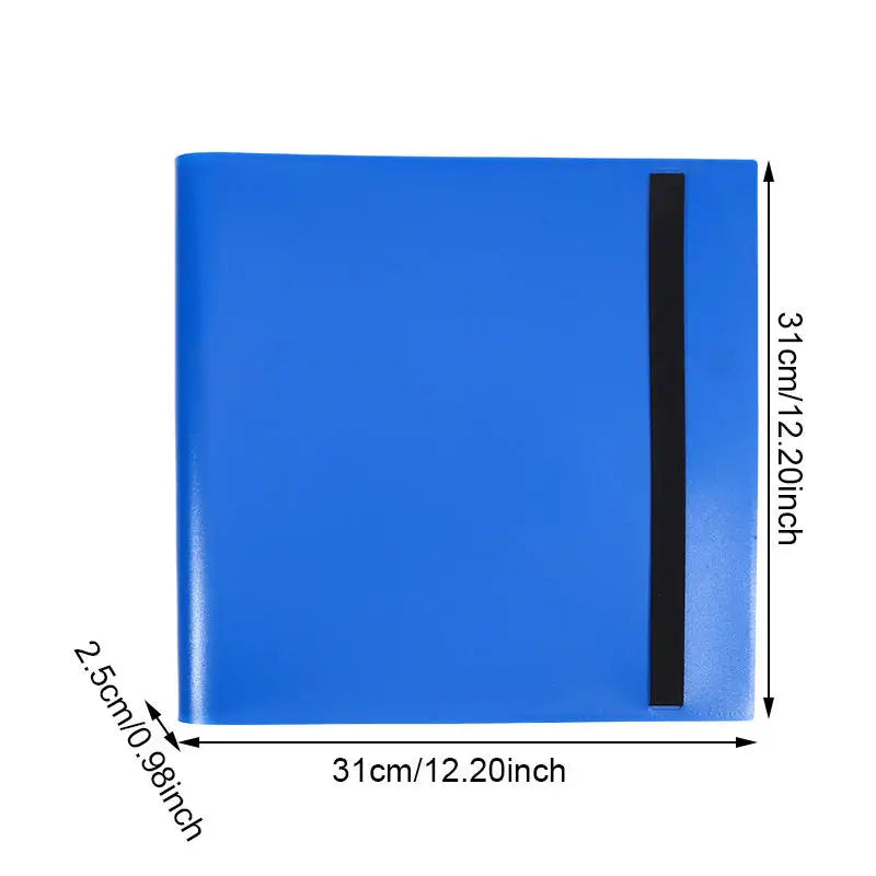TCG Card Collector Holder Binder - 4/9/12-Pocket Portable Storage for Pokemon, MTG, Baseball & Sports Cards