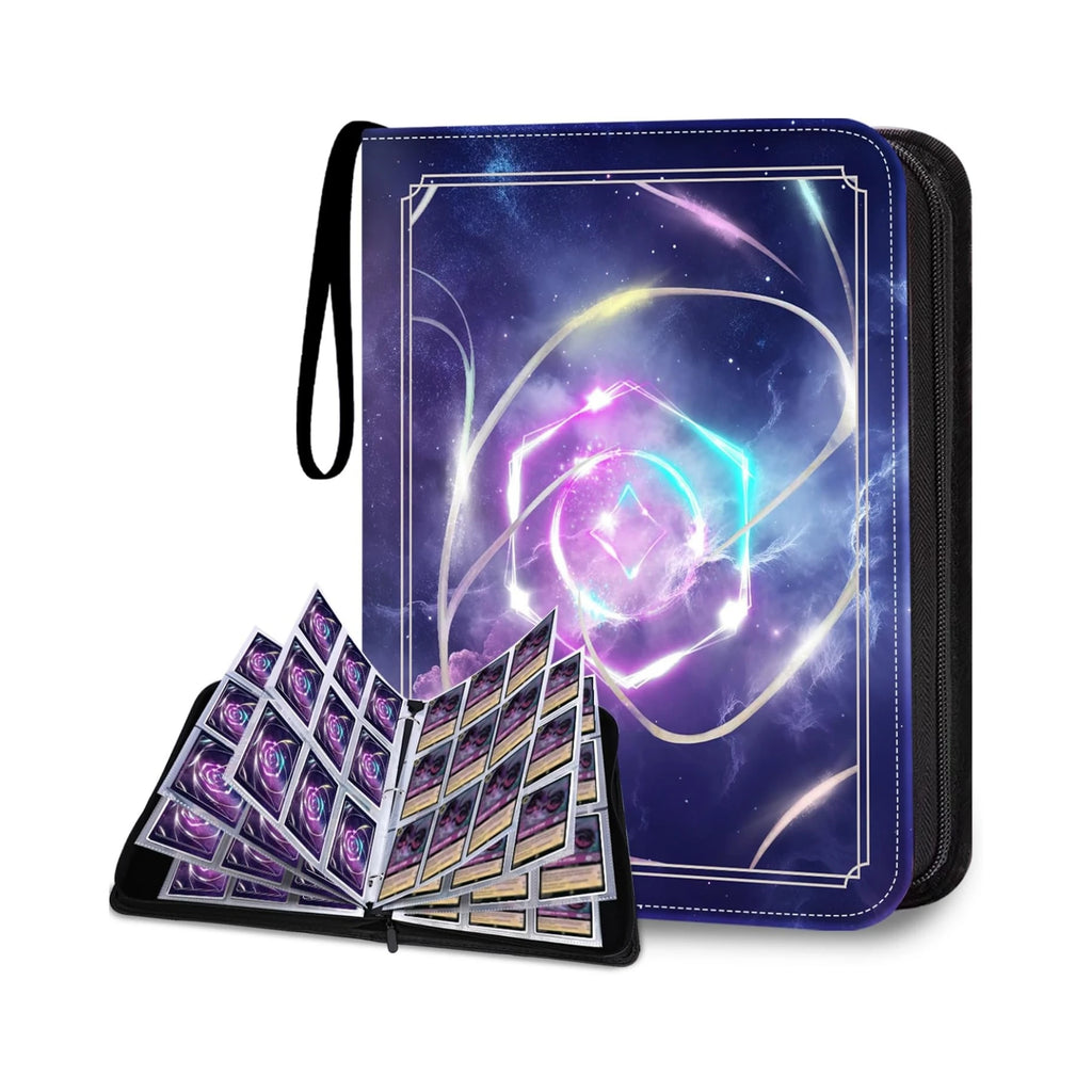 Premium 9-Pocket TCG Card Binder 900 Cards - Trading Card Album for Pokemon, MTG, One Piece and Sports Cards
