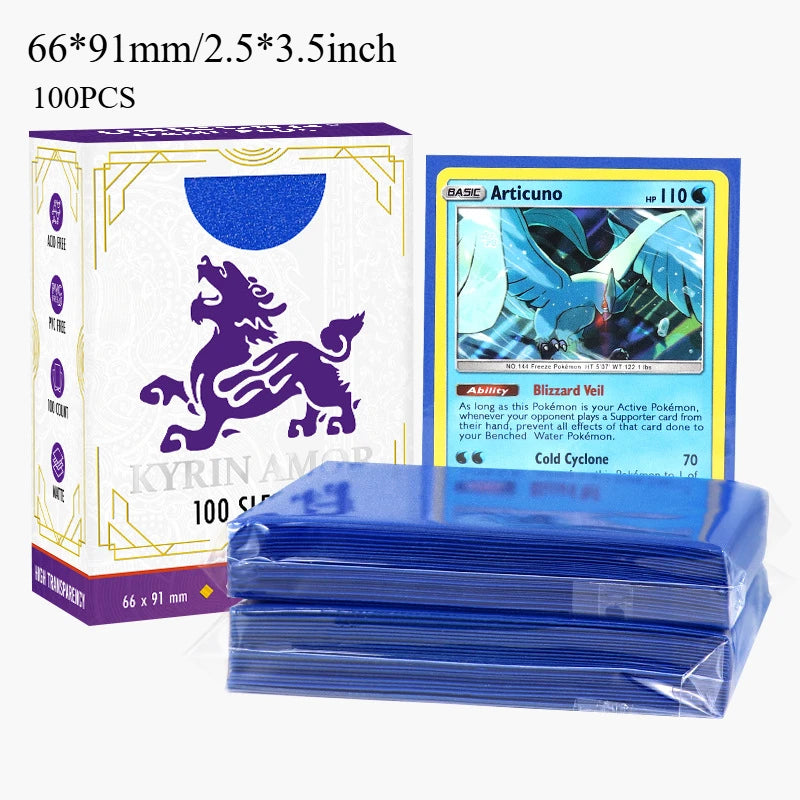 Premium TCG Card Sleeves - Card Holders for Pokemon, MTG, One Piece and Sports Cards