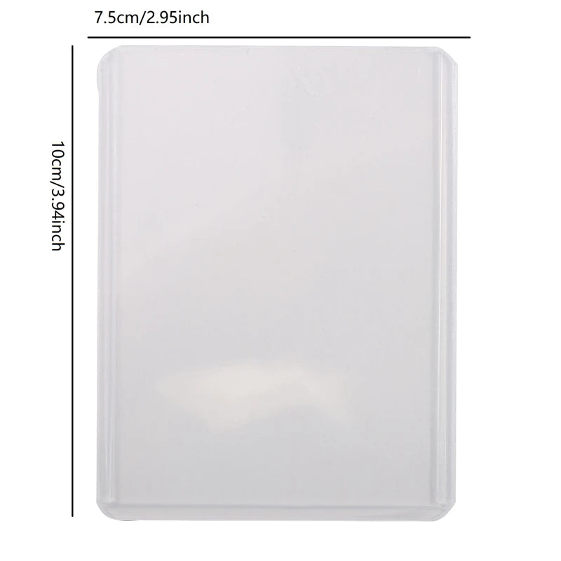 25/50-Pack TCG Card Outer Sleeves - Protective Card Folders for Pokemon, MTG, One Piece & Sports Cards