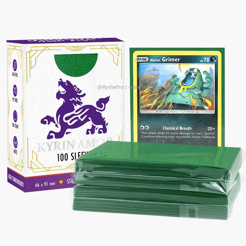 Premium TCG Card Sleeves - Card Holders for Pokemon, MTG, One Piece and Sports Cards