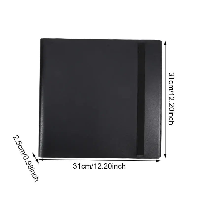 TCG Card Collector Holder Binder - 4/9/12-Pocket Portable Storage for Pokemon, MTG, Baseball & Sports Cards