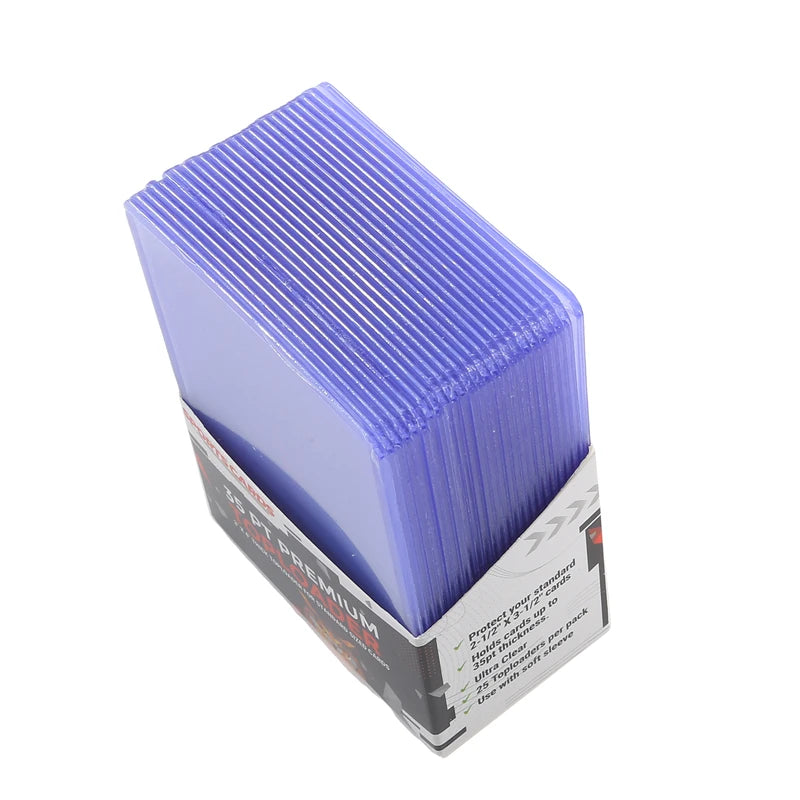 25/50-Pack TCG Card Outer Sleeves - Protective Card Folders for Pokemon, MTG, One Piece & Sports Cards