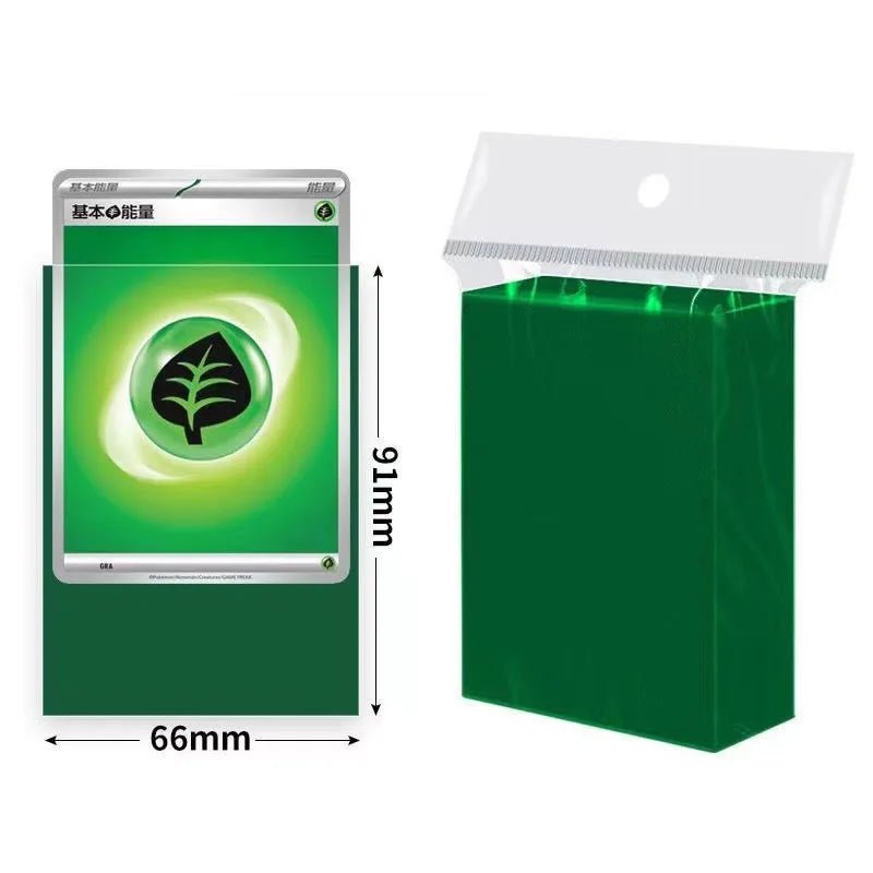50-Pack Matte TCG Card Sleeves 66x91mm - Tarot & Trading Card Protectors for Pokemon, MTG & One Piece