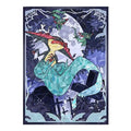60-Pack Pokemon TCG Dragapult Anime Card Sleeves - Glass Painted Style PTCG Protectors 66x91mm