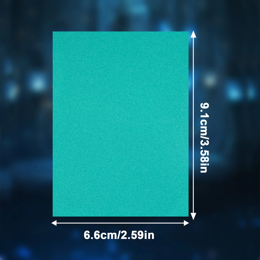 100-Pack Matte Trading Card Sleeves - Opaque Back for TCG Pokemon MTG