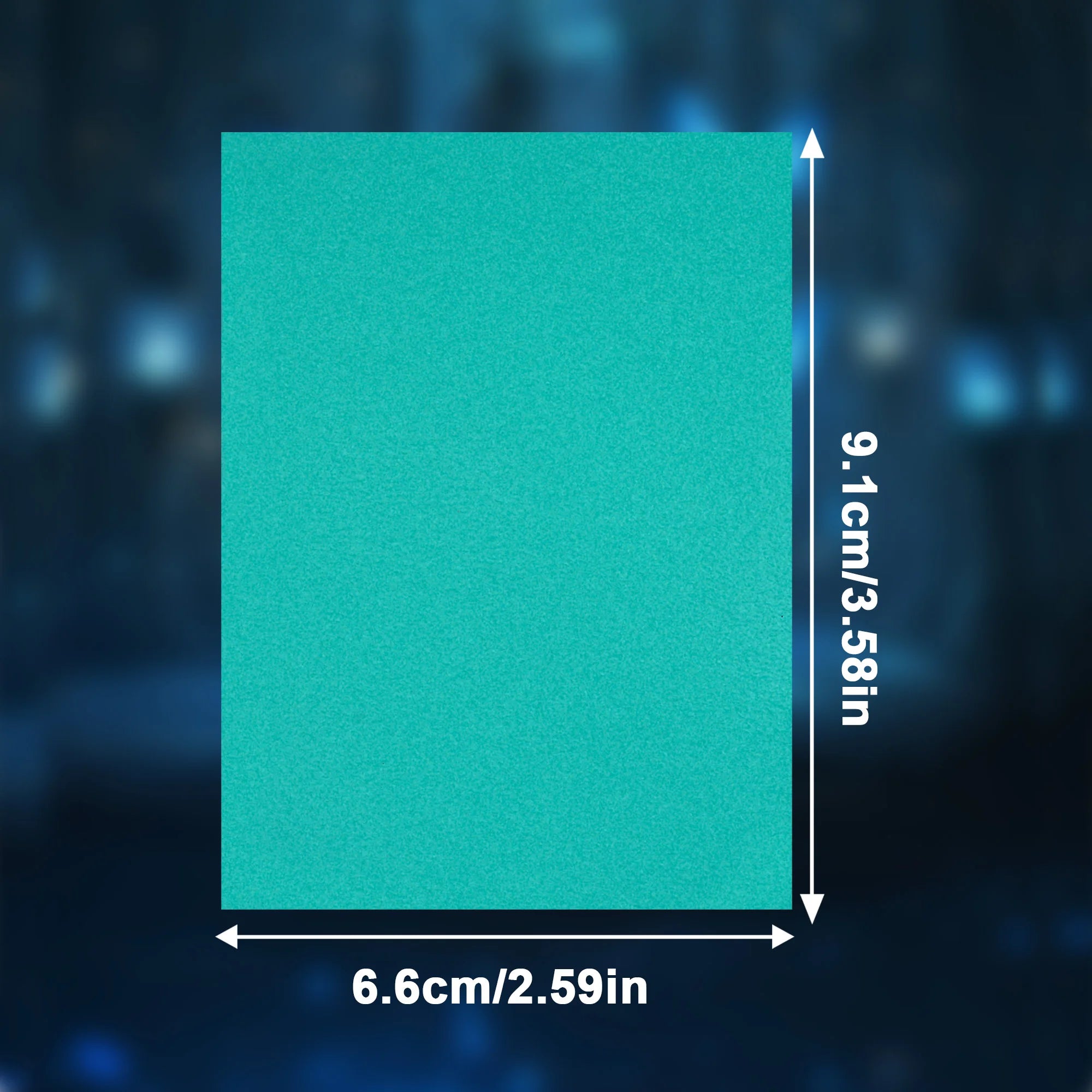 100-Pack Matte Trading Card Sleeves - Opaque Back for TCG Pokemon MTG