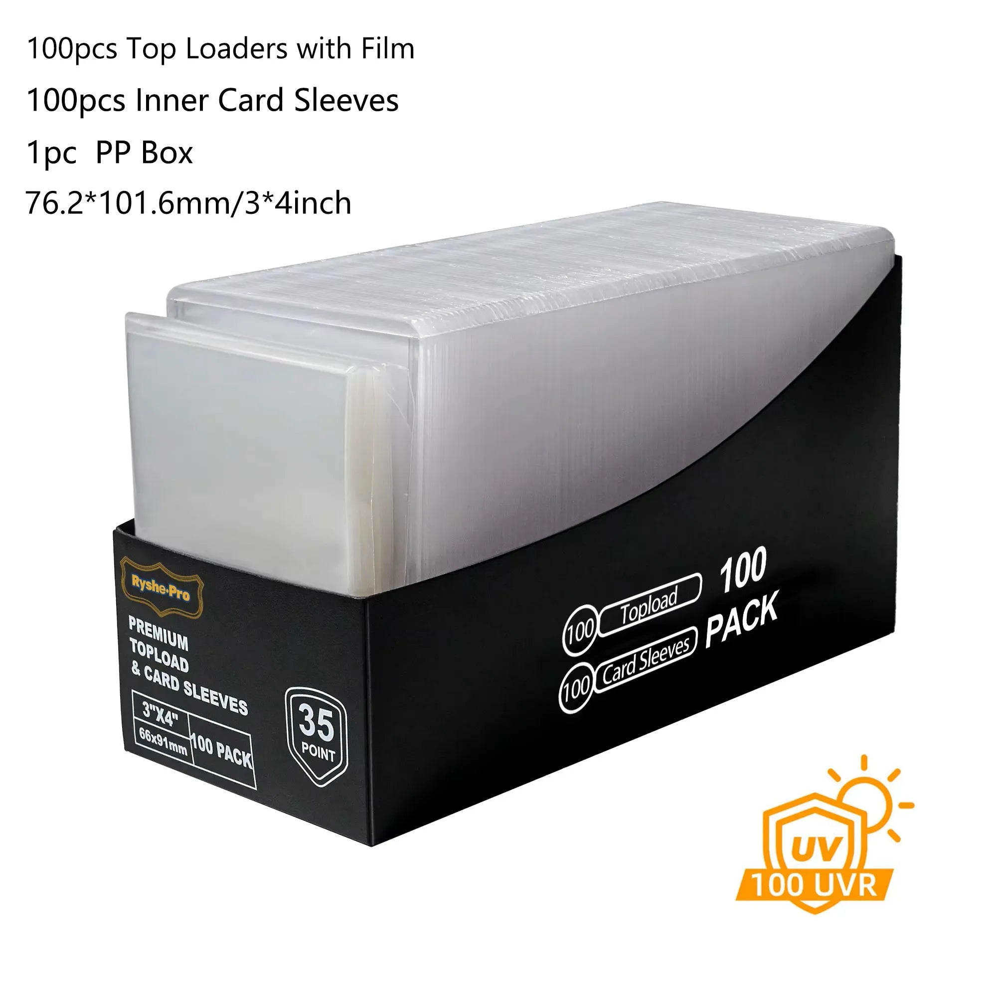 9-Pocket Toploader Binder - Holds 252+ Rigid Card Holders for Pokemon, MTG & TCG Cards