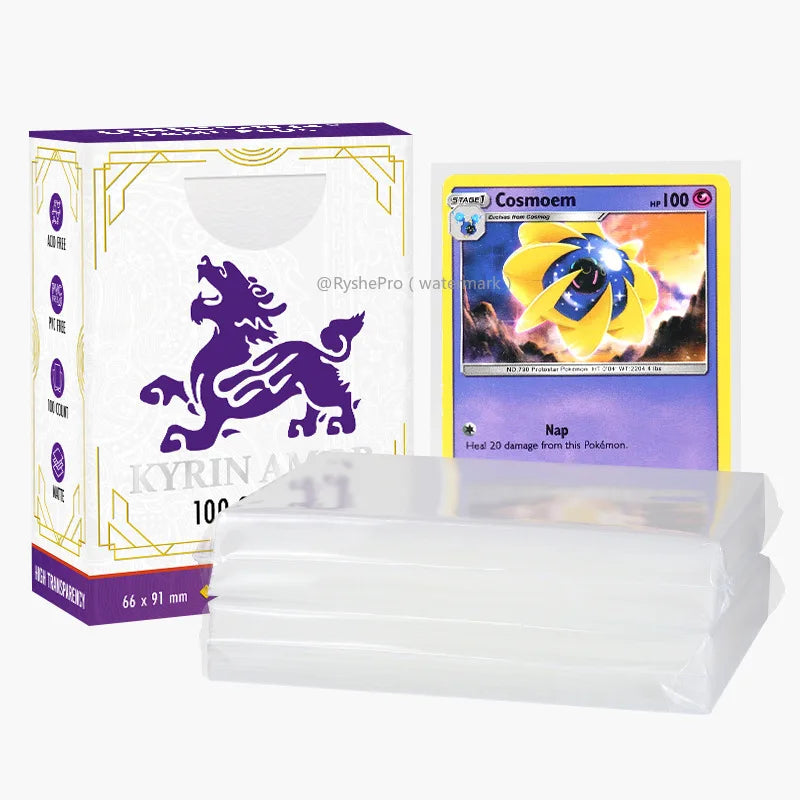 Premium TCG Card Sleeves - Card Holders for Pokemon, MTG, One Piece and Sports Cards