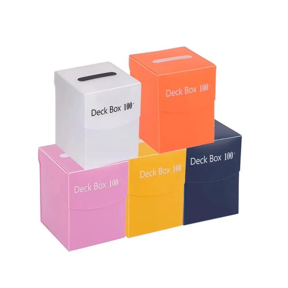 TCG Deck Box 100+ Cards - Commander Deck Holder with Divider for Pokemon, MTG, Yu-Gi-Oh & One Piece