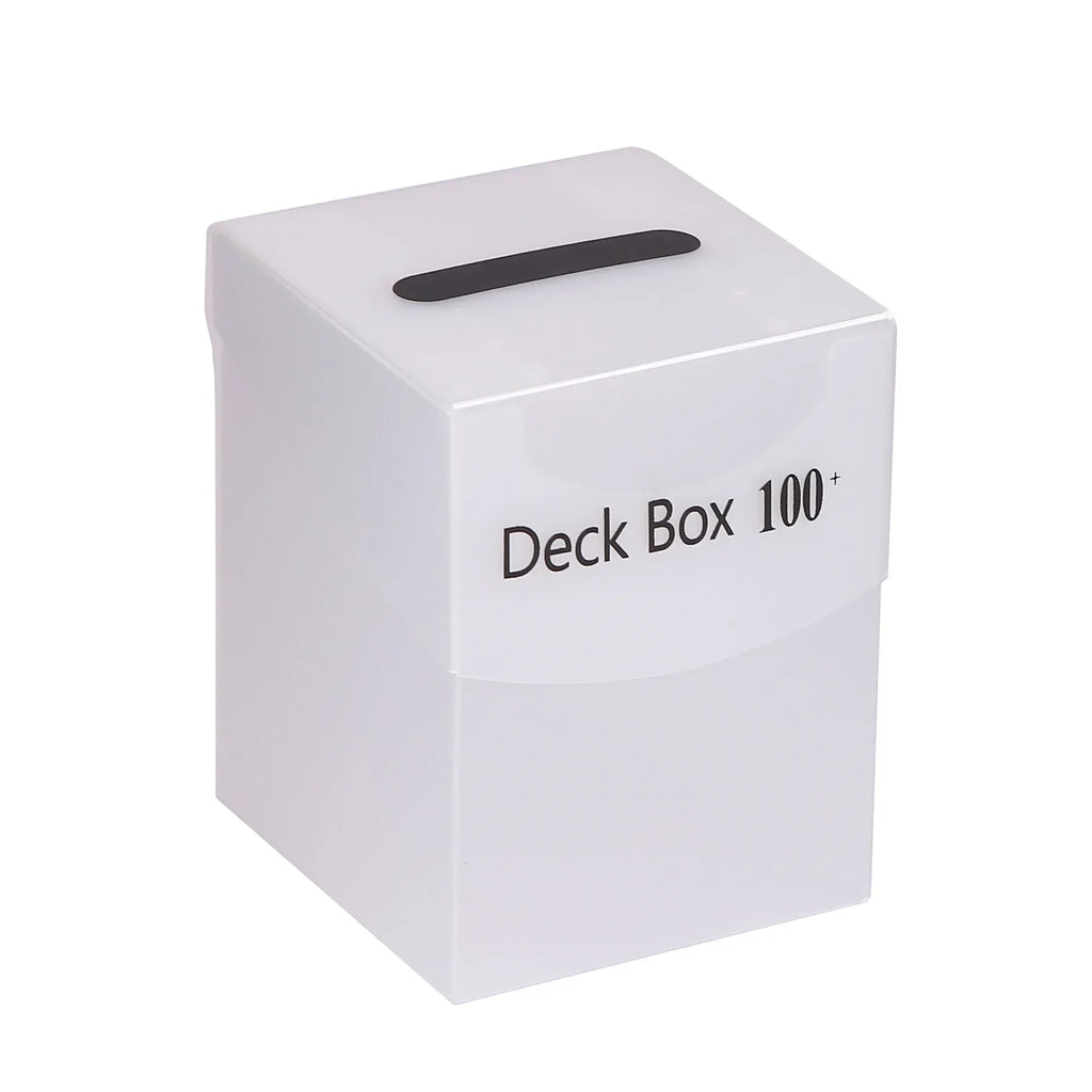 TCG Deck Box 100+ Cards - Commander Deck Holder with Divider for Pokemon, MTG, Yu-Gi-Oh & One Piece