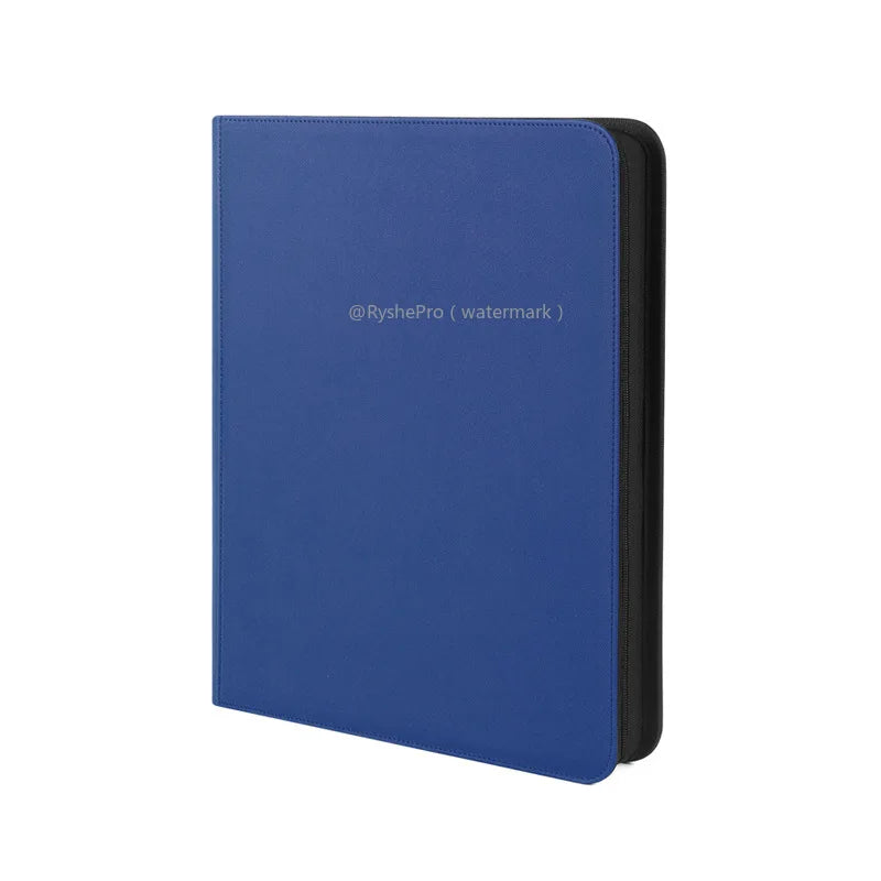 9-Pocket Toploader Binder - Holds 252+ Rigid Card Holders for Pokemon, MTG & TCG Cards