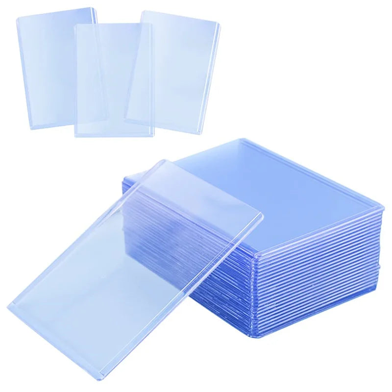 TCG Card Outer Protector Sleeves - Photocard & Game Card Folder for Pokemon, MTG, One Piece & Sports Cards