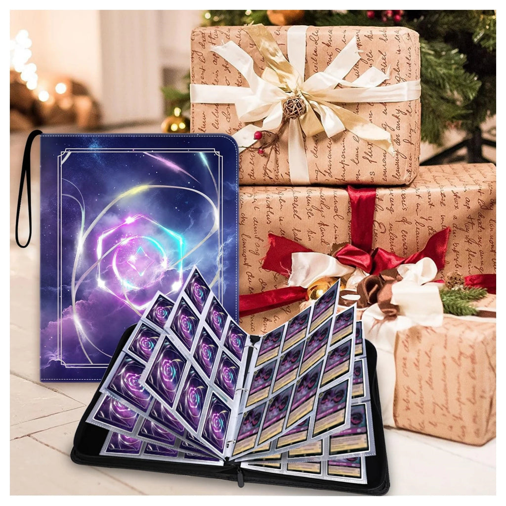 Premium 9-Pocket TCG Card Binder 900 Cards - Trading Card Album for Pokemon, MTG, One Piece and Sports Cards