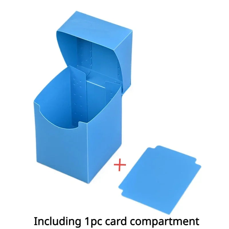 TCG Deck Box 100+ Cards - Commander Deck Holder with Divider for Pokemon, MTG, Yu-Gi-Oh & One Piece