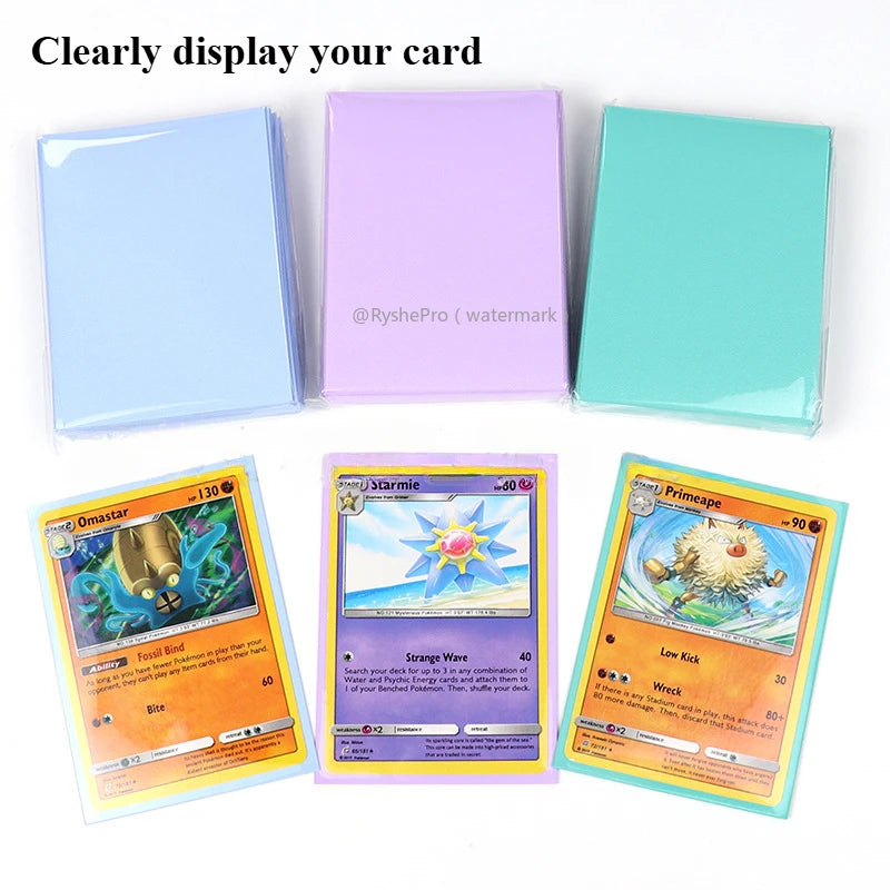 Premium TCG Card Sleeves - Card Holders for Pokemon, MTG, One Piece and Sports Cards