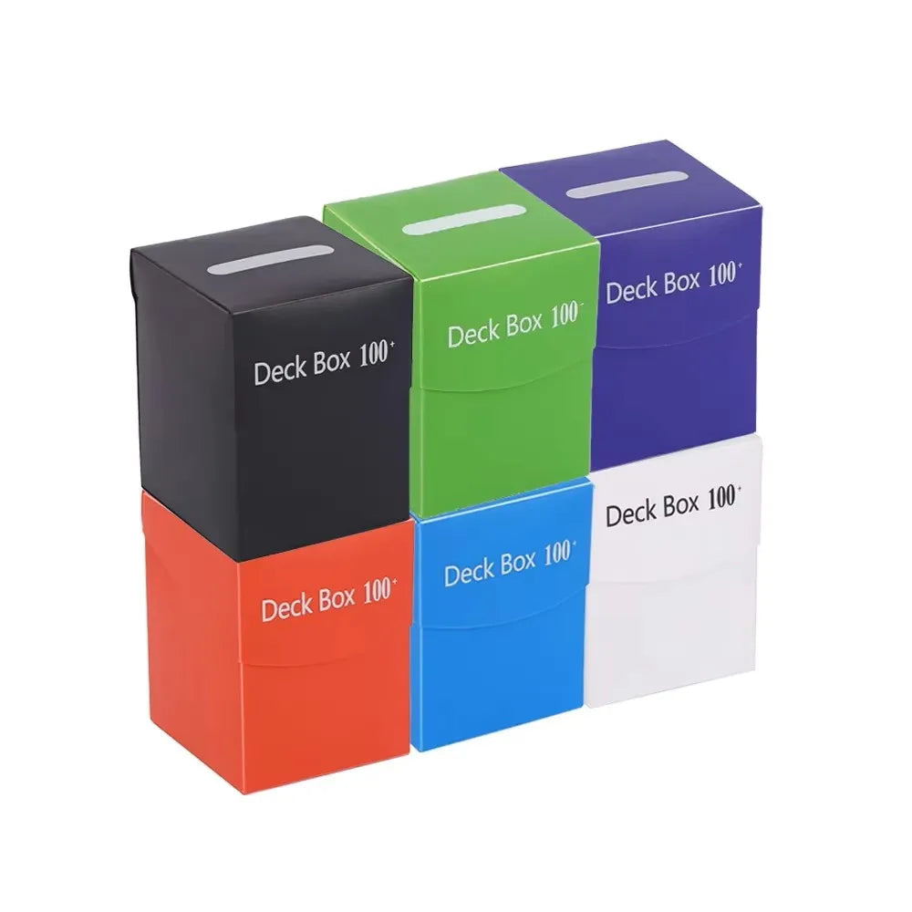TCG Deck Box 100+ Cards - Commander Deck Holder with Divider for Pokemon, MTG, Yu-Gi-Oh & One Piece