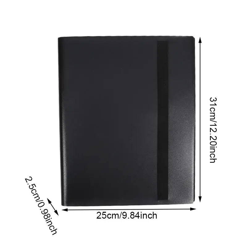 TCG Card Collector Holder Binder - 4/9/12-Pocket Portable Storage for Pokemon, MTG, Baseball & Sports Cards