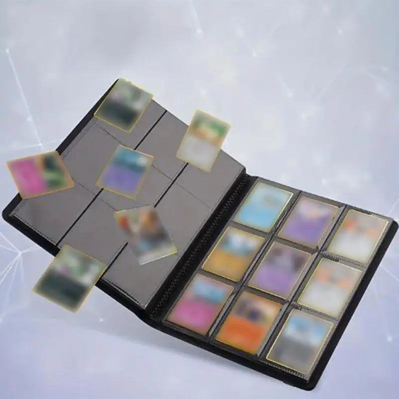 TCG Card Collector Holder Binder - 4/9/12-Pocket Portable Storage for Pokemon, MTG, Baseball & Sports Cards