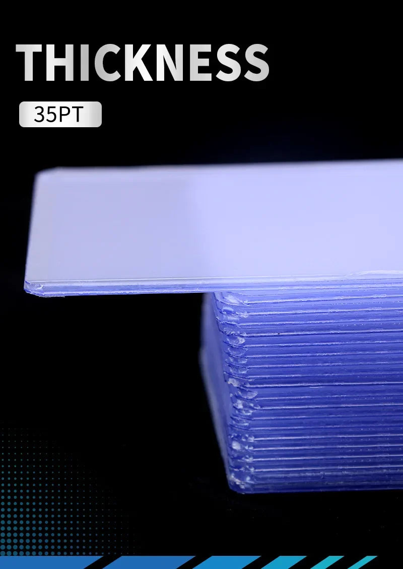 9-Pocket Toploader Binder - Holds 252+ Rigid Card Holders for Pokemon, MTG & TCG Cards