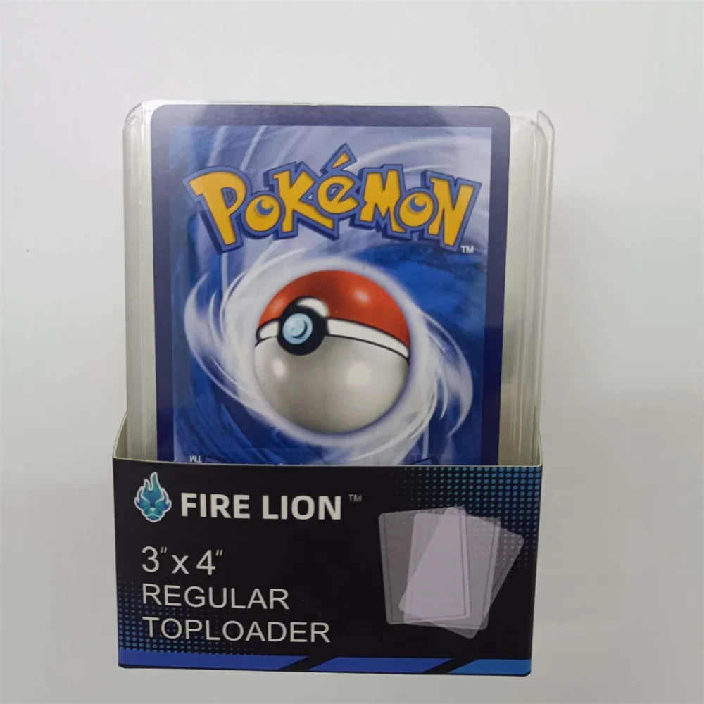 9-Pocket Toploader Binder - Holds 252+ Rigid Card Holders for Pokemon, MTG & TCG Cards
