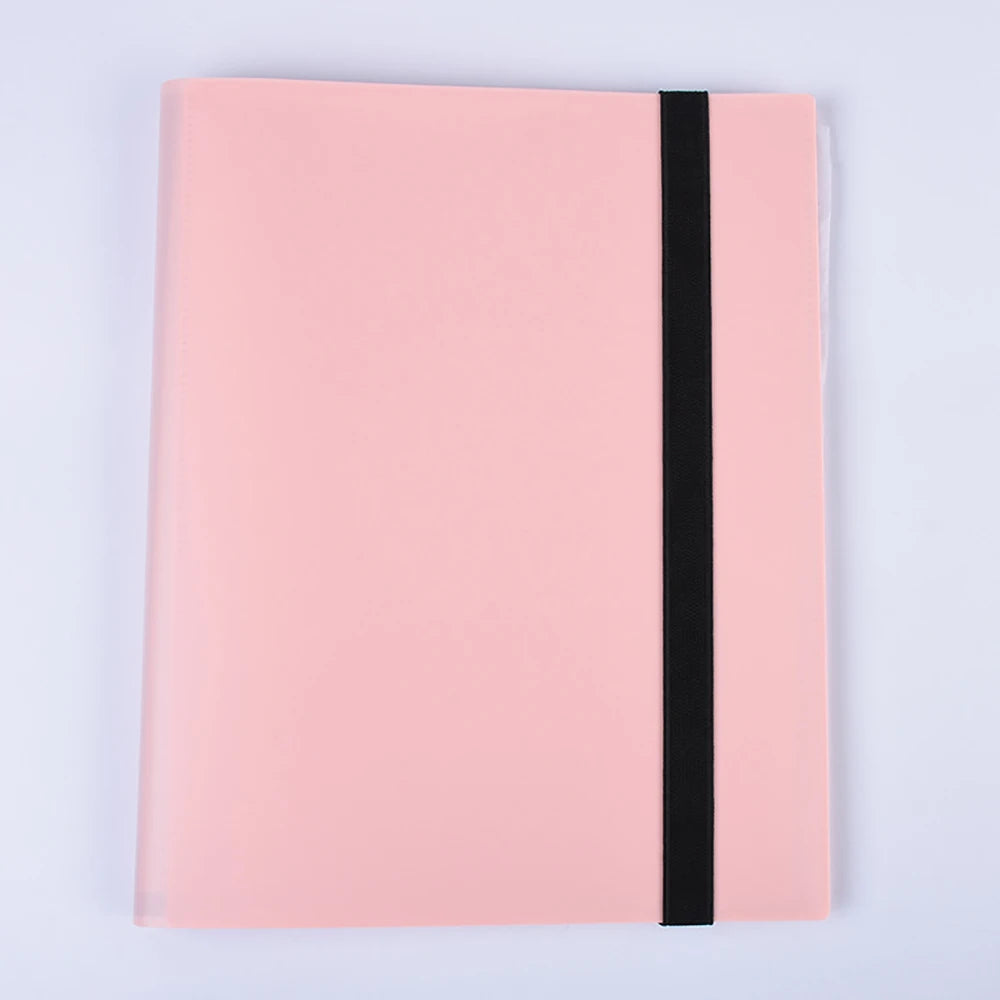 9-Pocket TCG Card Binder 360 Cards - Side-Loading Card Album for Pokemon, MTG, One Piece & Standard Cards