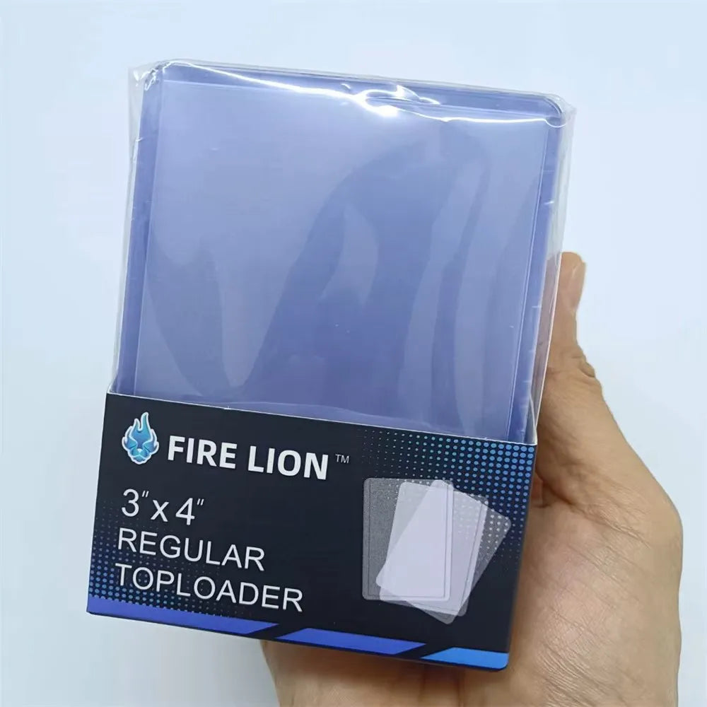 9-Pocket Toploader Binder - Holds 252+ Rigid Card Holders for Pokemon, MTG & TCG Cards