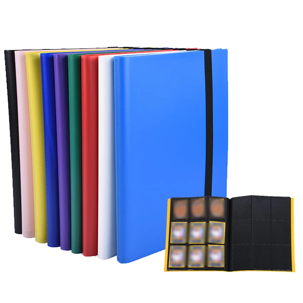 9-Pocket TCG Card Binder 360 Cards - Side-Loading Card Album for Pokemon, MTG, One Piece & Standard Cards