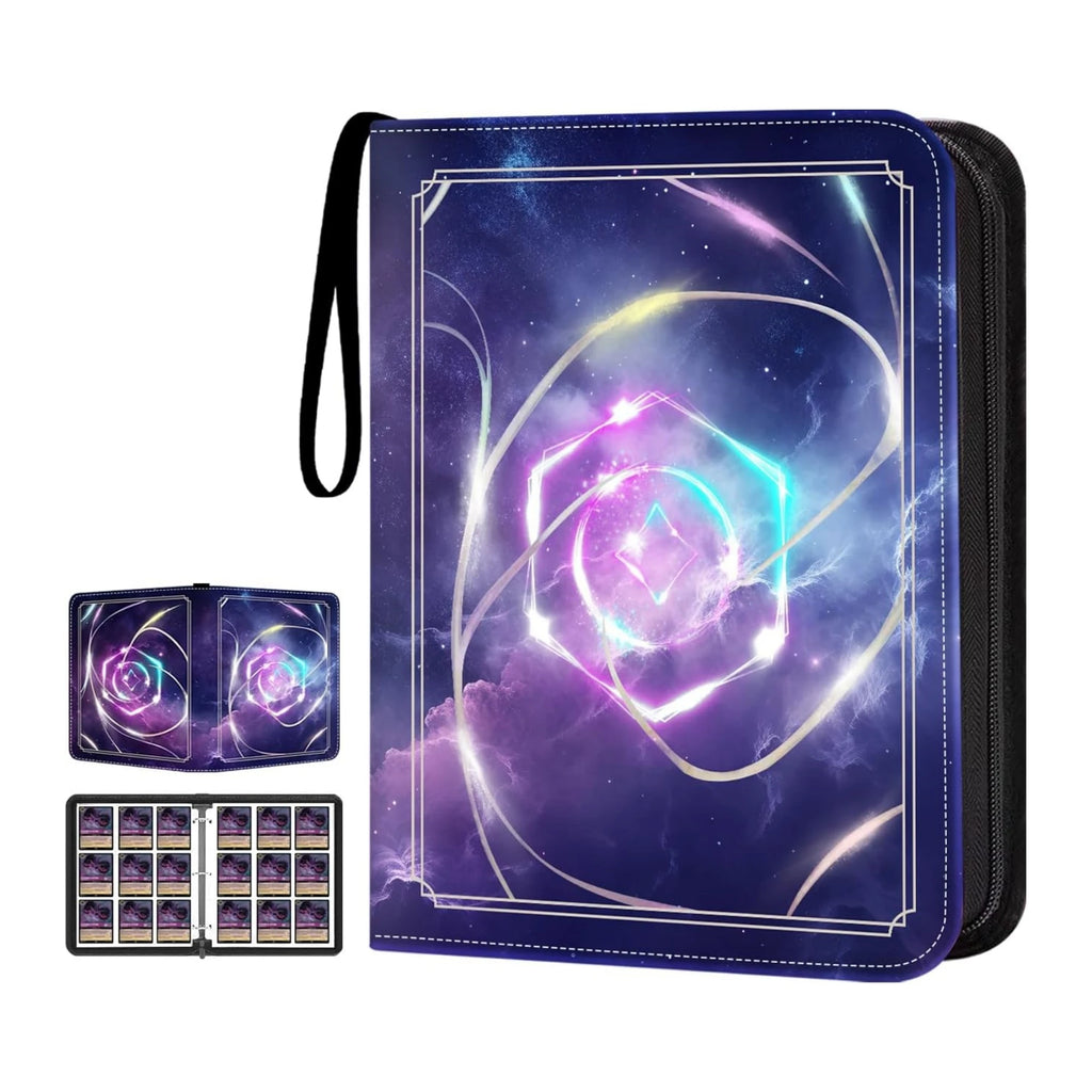 Premium 9-Pocket TCG Card Binder 900 Cards - Trading Card Album for Pokemon, MTG, One Piece and Sports Cards
