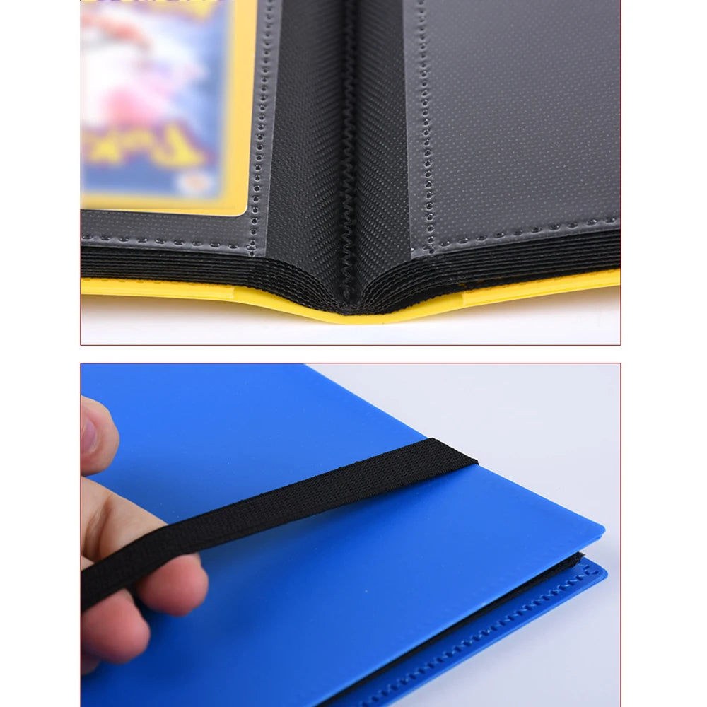 9-Pocket TCG Card Binder 360 Cards - Side-Loading Card Album for Pokemon, MTG, One Piece & Standard Cards