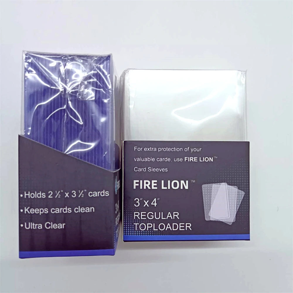 9-Pocket Toploader Binder - Holds 252+ Rigid Card Holders for Pokemon, MTG & TCG Cards