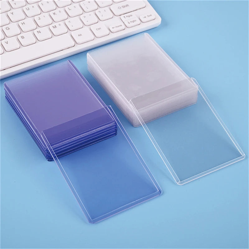 25/50-Pack TCG Card Outer Sleeves - Protective Card Folders for Pokemon, MTG, One Piece & Sports Cards