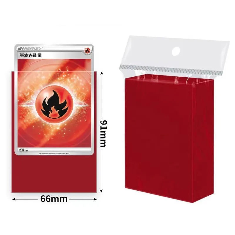 50-Pack Standard TCG Card Sleeves 66x91mm - Card Protectors for Pokemon, MTG, Yu-Gi-Oh & Tarot Cards