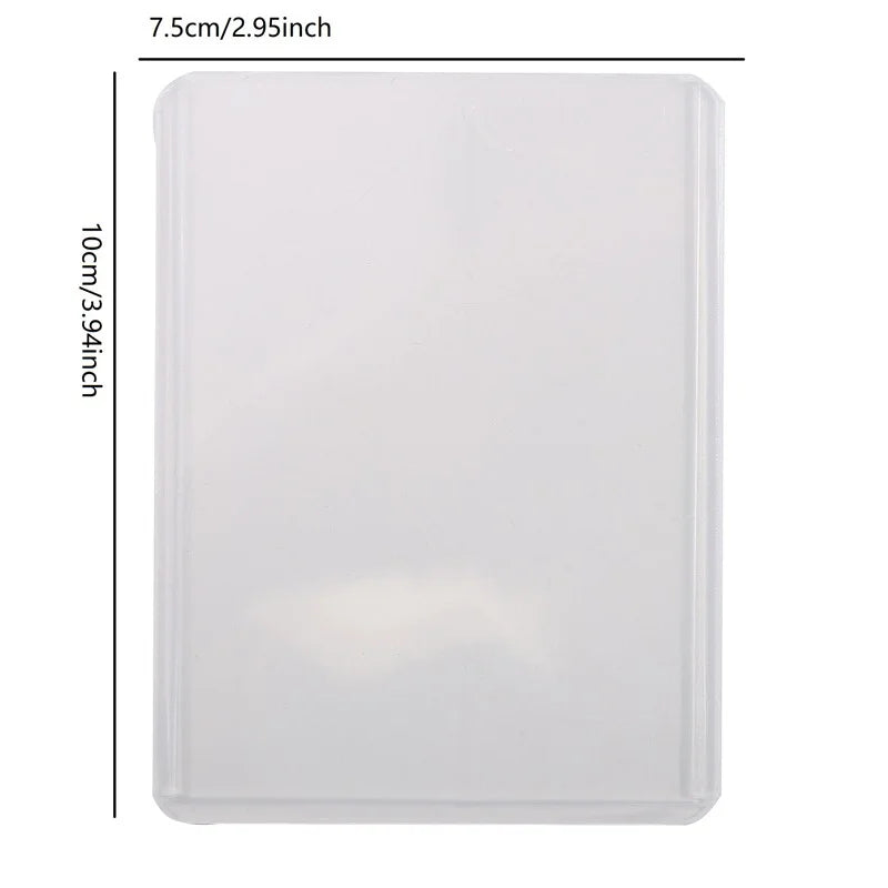 25/50-Pack TCG Card Outer Sleeves - Protective Card Folders for Pokemon, MTG, One Piece & Sports Cards