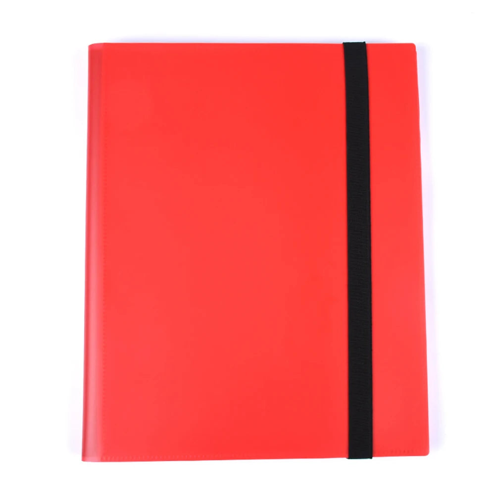 9-Pocket TCG Card Binder 360 Cards - Side-Loading Card Album for Pokemon, MTG, One Piece & Standard Cards