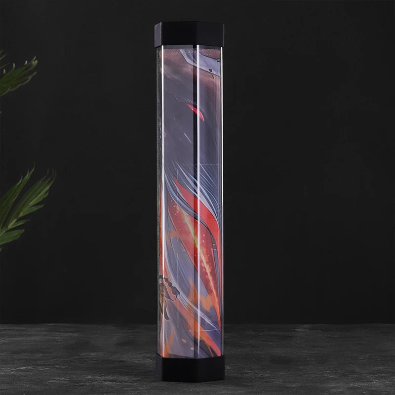 TCG Playmat Tube - Hard Plastic Card Storage Tube for Pokemon, MTG & Yu-Gi-Oh Playmats