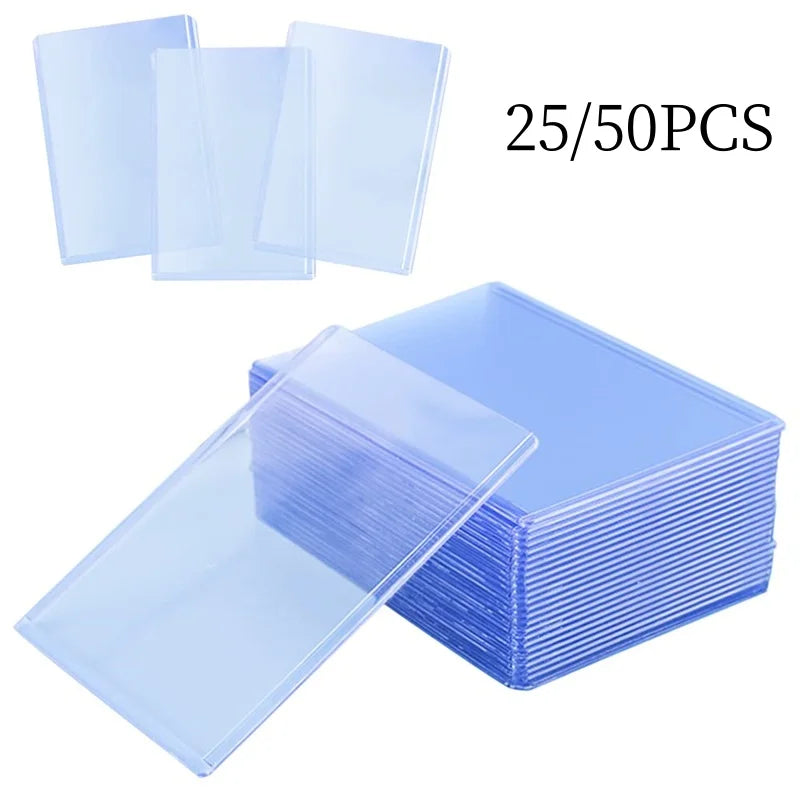 TCG Card Outer Protector Sleeves - Photocard & Game Card Folder for Pokemon, MTG, One Piece & Sports Cards