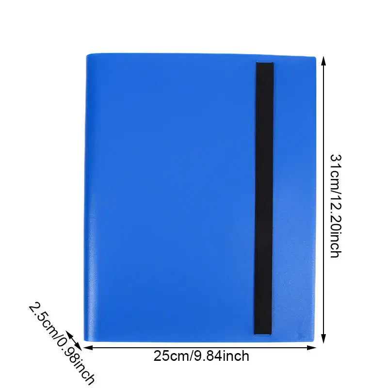 TCG Card Collector Holder Binder - 4/9/12-Pocket Portable Storage for Pokemon, MTG, Baseball & Sports Cards