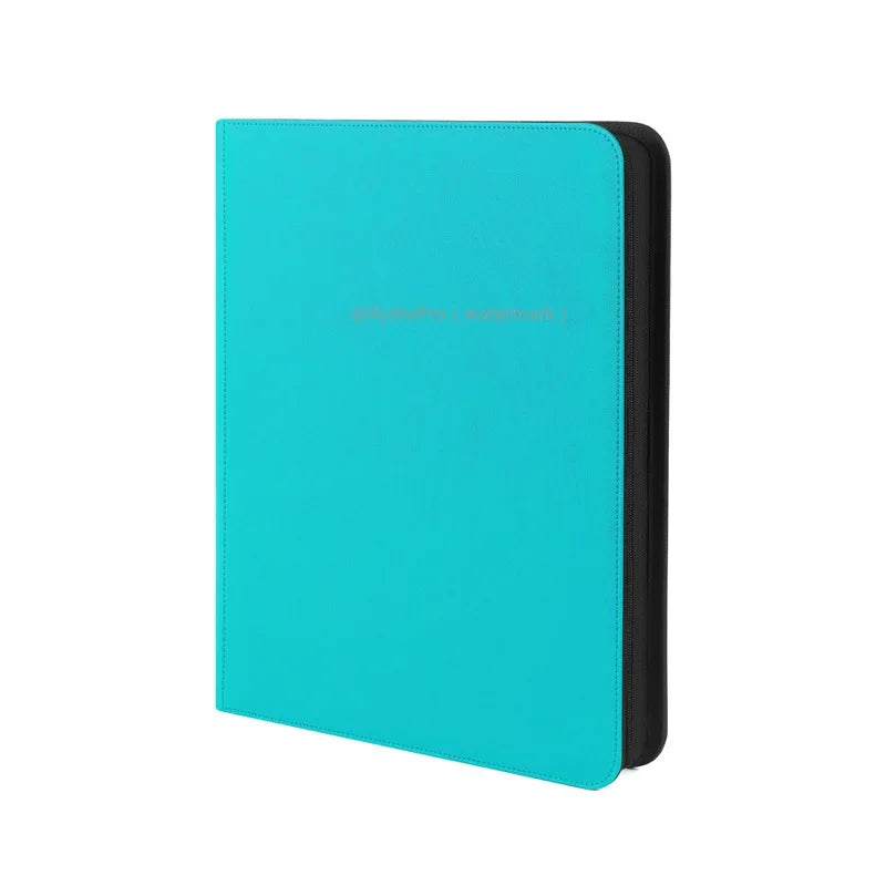 9-Pocket Toploader Binder - Holds 252+ Rigid Card Holders for Pokemon, MTG & TCG Cards